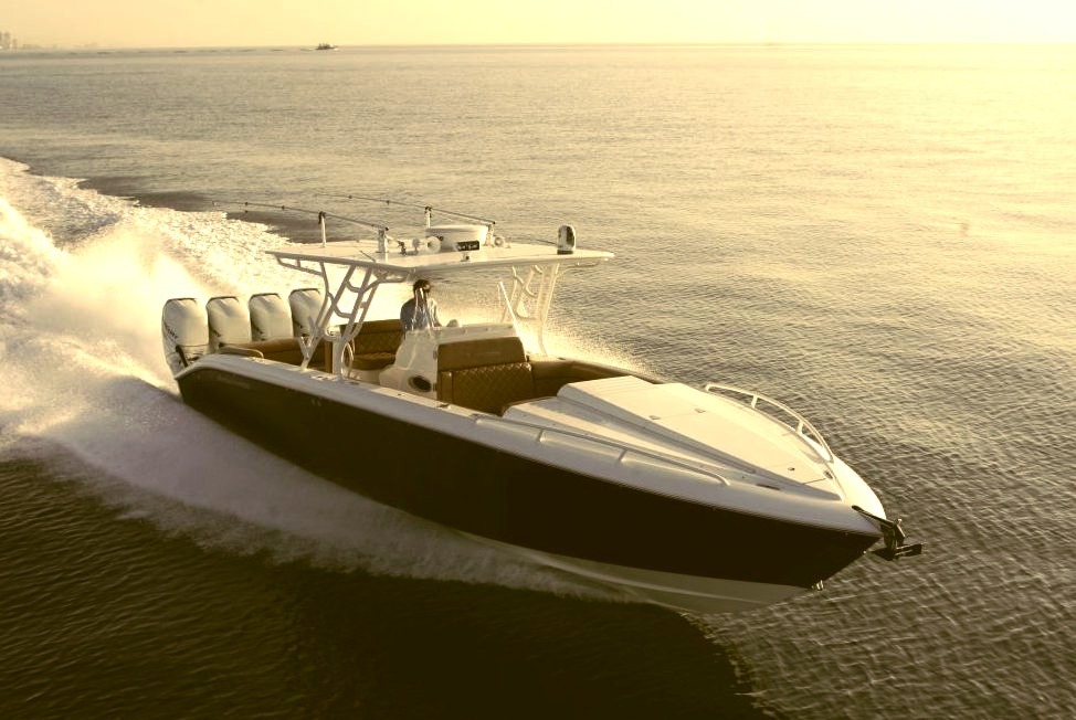 Luxury Super Yacht Across the Ocean Water