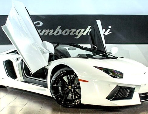 Perfect Lamborghini With Doors Up