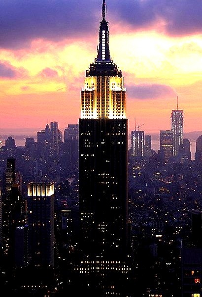 Beautiful Shot Of The Empire State Building